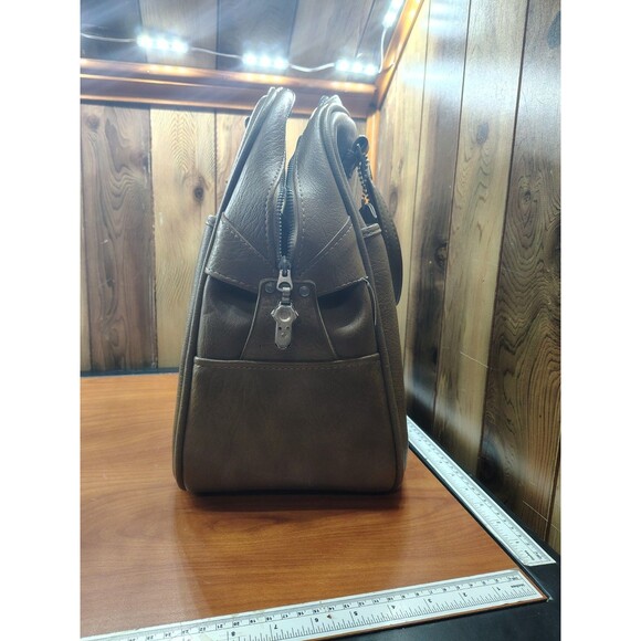 Vintage American Tourister Escort Tote Overnight Bag Luggage Brown - Picture 14 of 16